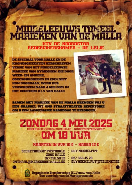 flyer Marieke van de malla